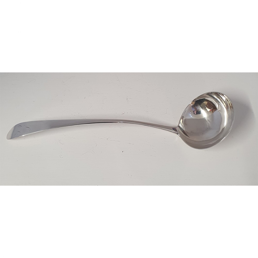 Superb Large Georgian Scottish Silver Ladle