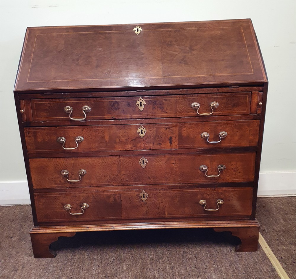 Fine & Rare 18th Century Burr Oak Bureau