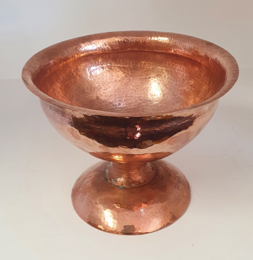 Stunning Large Arts & Crafts Copper Bowl