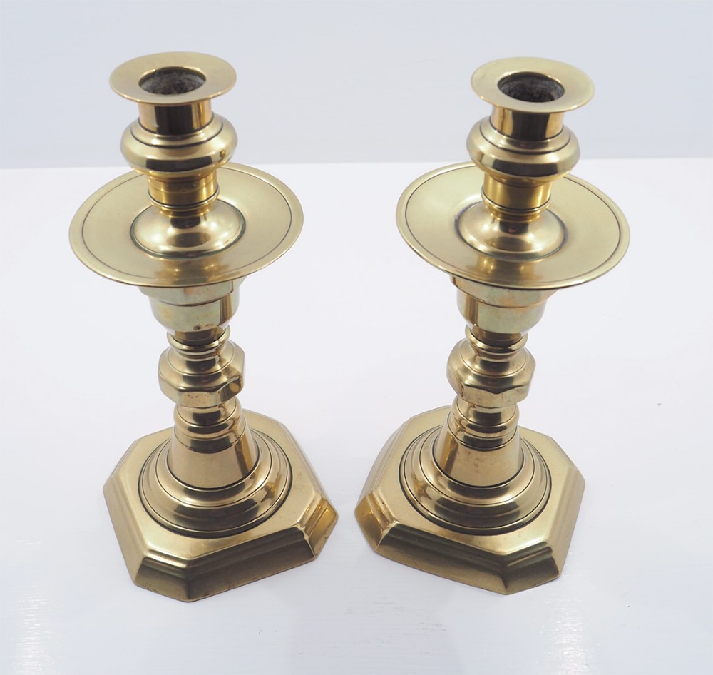Most Unusual Pair of Victorian Candlesticks
