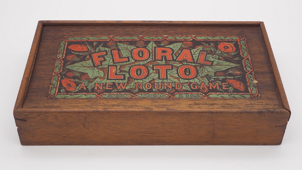 Jaques & Son London Floral Loto Game