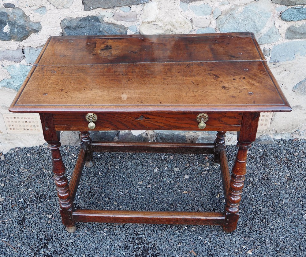 17th Century Jacobean Oak Side Table