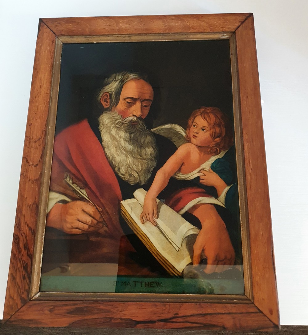 Regency Reverse Painted on Glass Picture