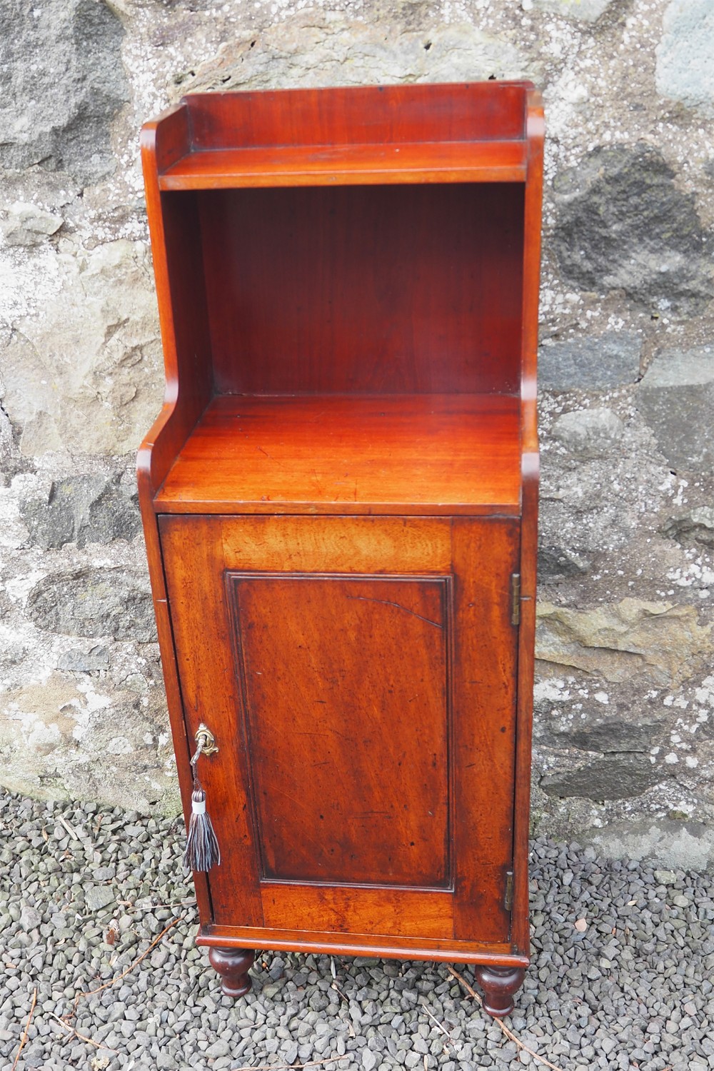 19th Century Mahogany Bedside Cabinet