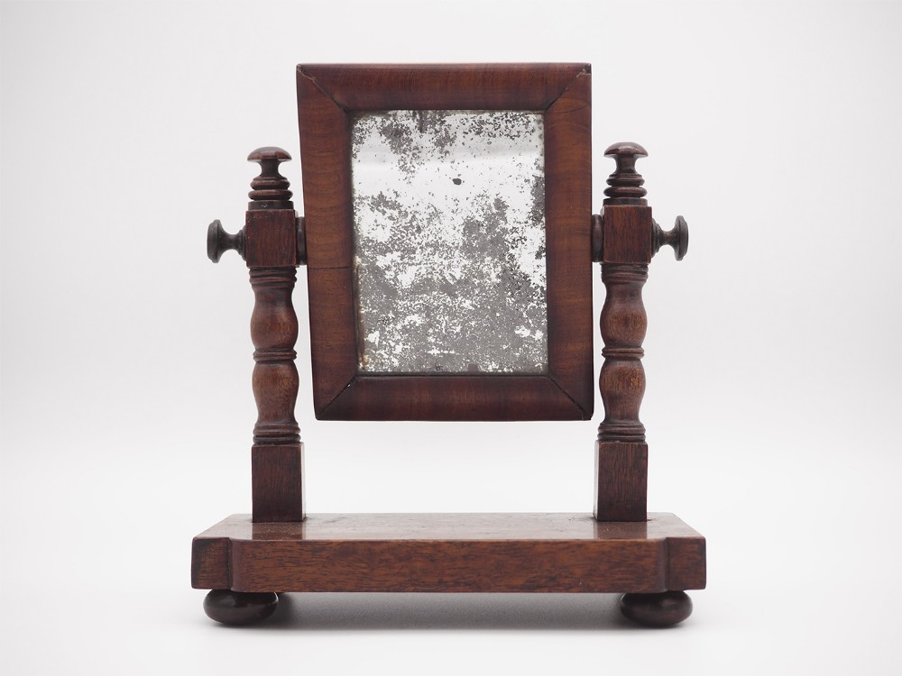 Rare Miniature Scottish Dressing Mirror