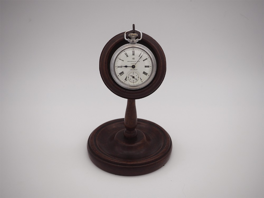 Good 19th Century Walnut Watch Stand