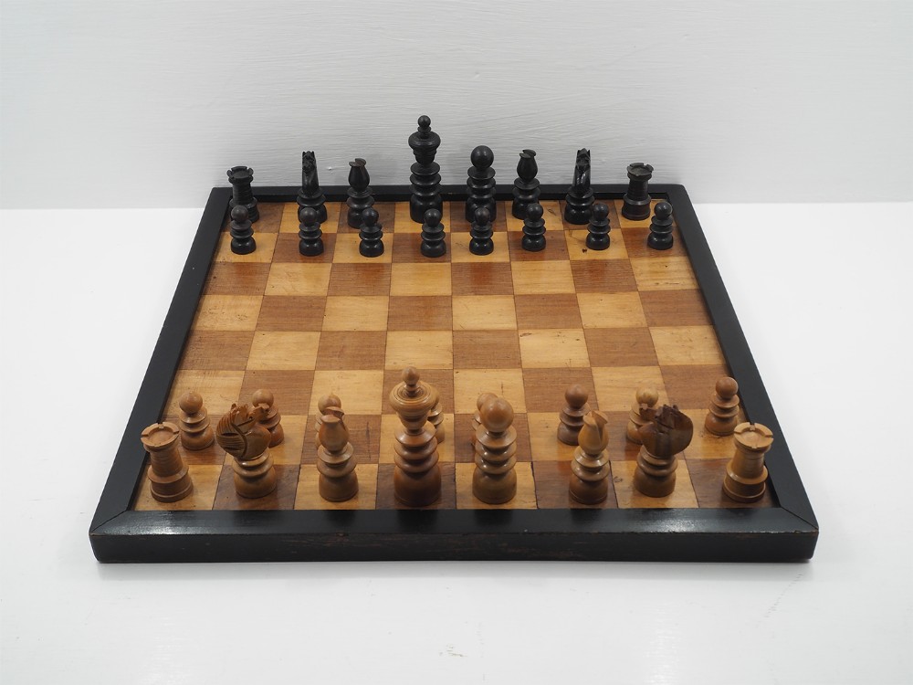 Chess Set, Chess Board and Draughts Set
