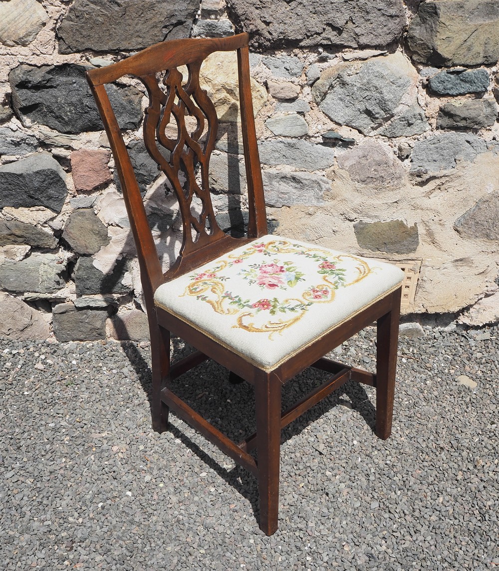 Georgian Country Elm Single Chair