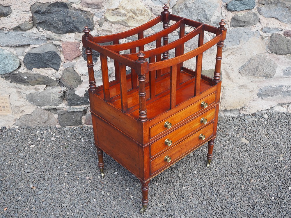 Unique Design Regency Mahogany Canterbury