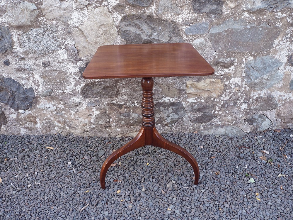 Pretty Regency Mahogany Wine Table