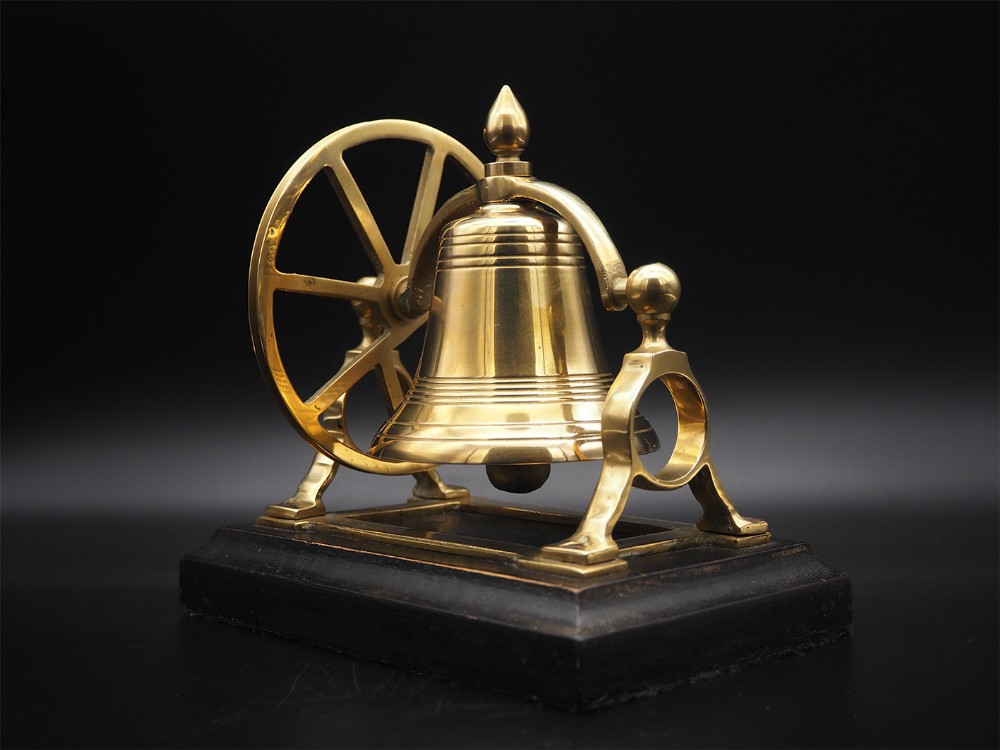 Victorian Brass Hotel Reception Bell