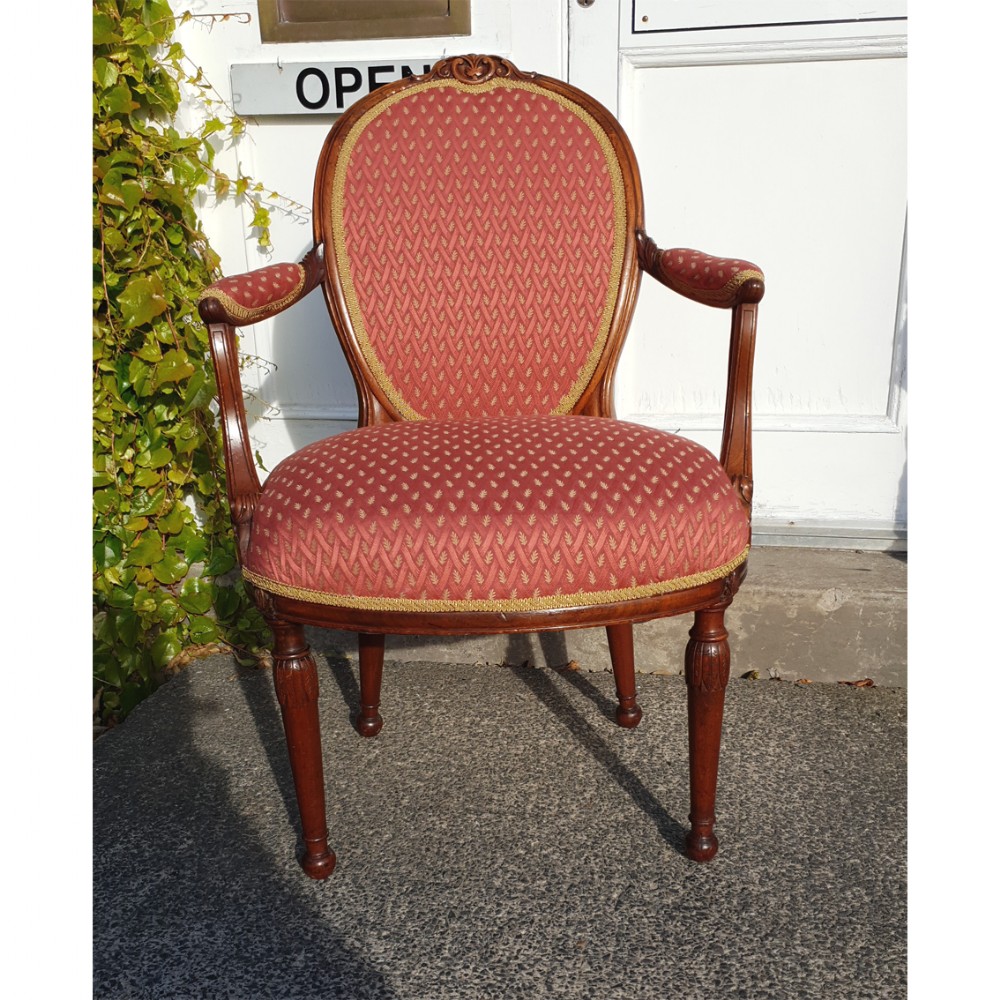 Good 18th Century Dutch Walnut Arm Chair