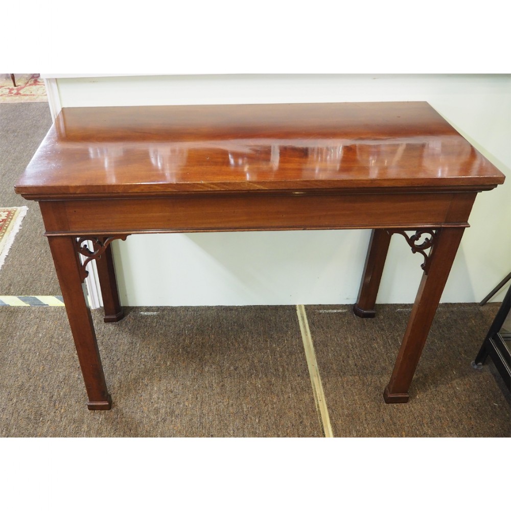 George 3rd Chippendale Mahogany Hall Table