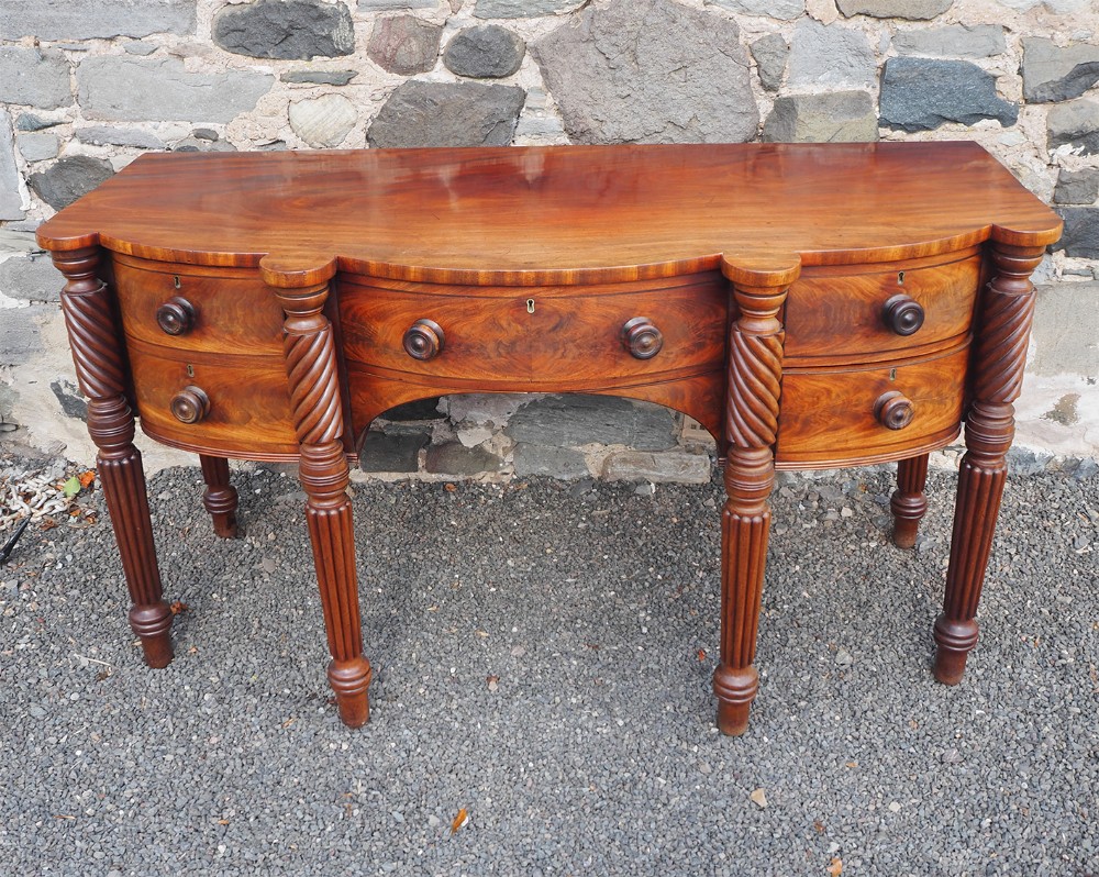 Stunning Scottish Mahogany Sideboard. Circa; 1830