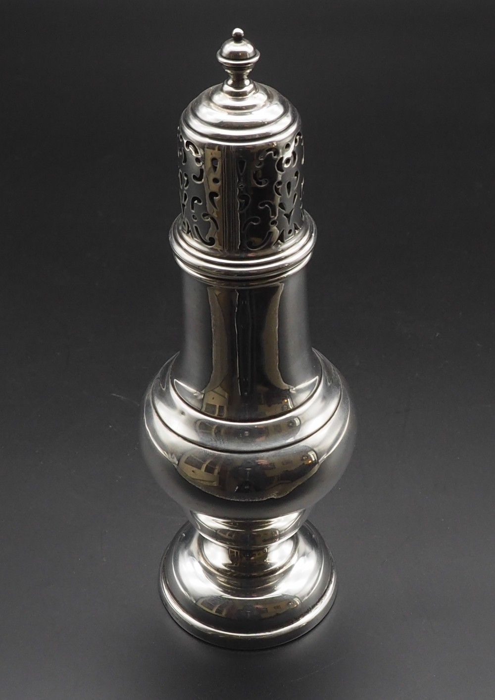 Scottish Silver Sugar Castor or Shaker