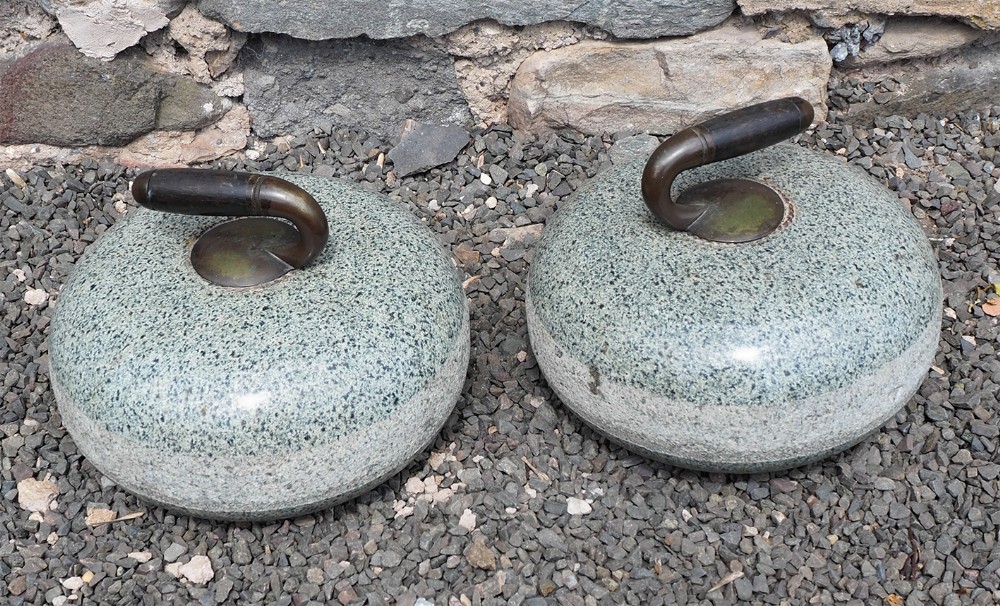 Good Pair of Granite Curling Stones