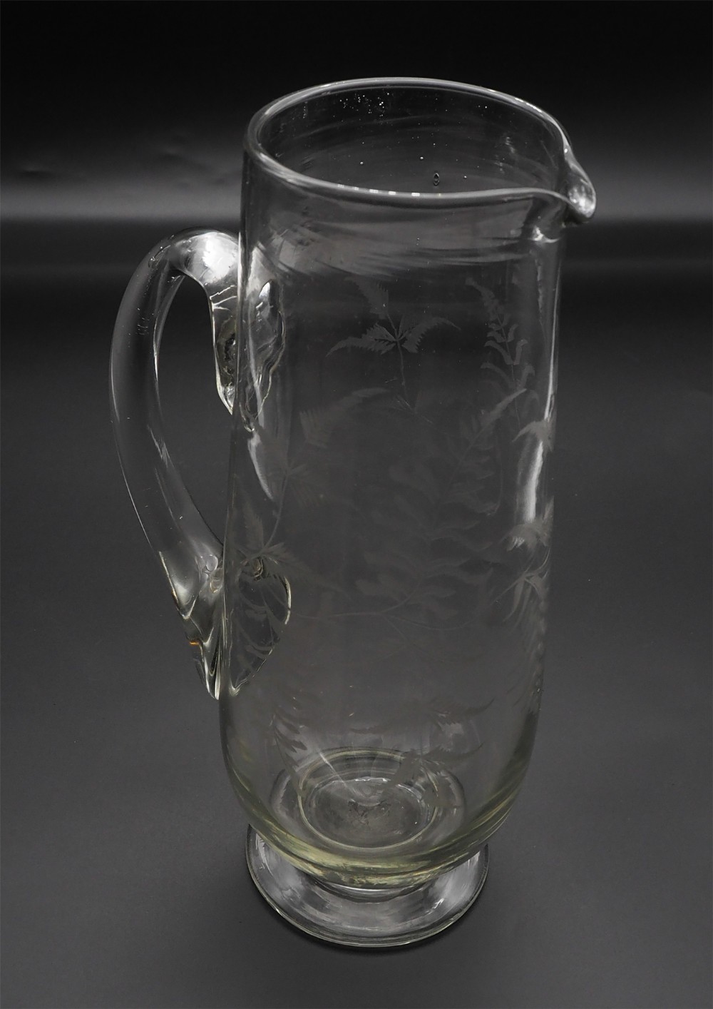 Tall Scottish Fern Lemonade Jug