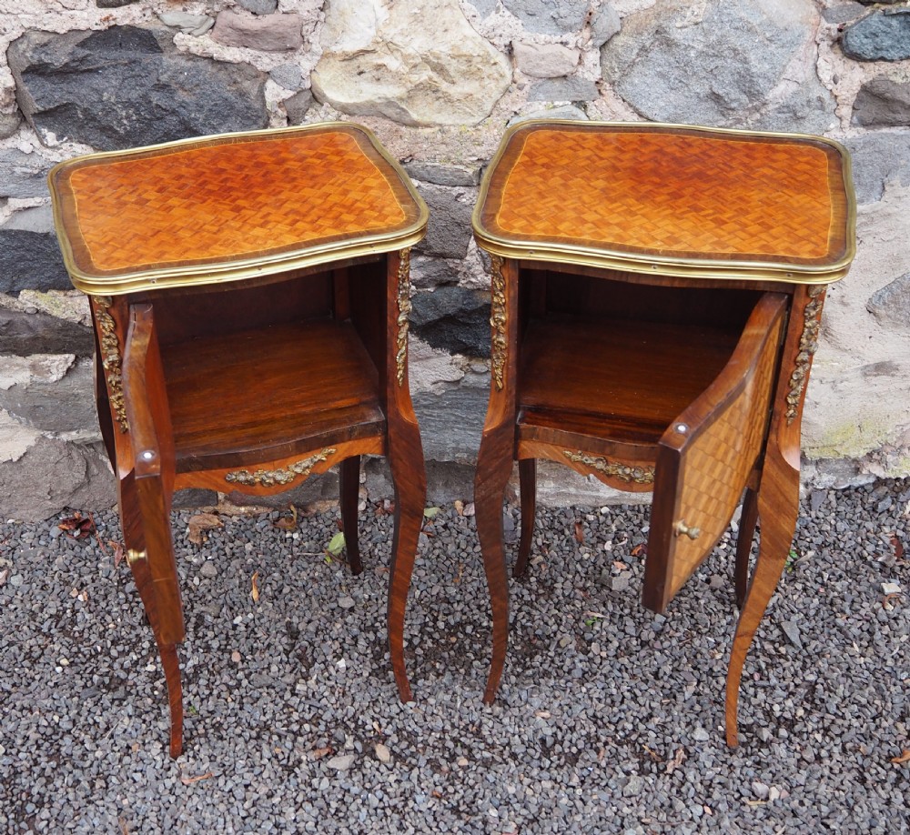 Good Pair of French Bedside Cabinets View III