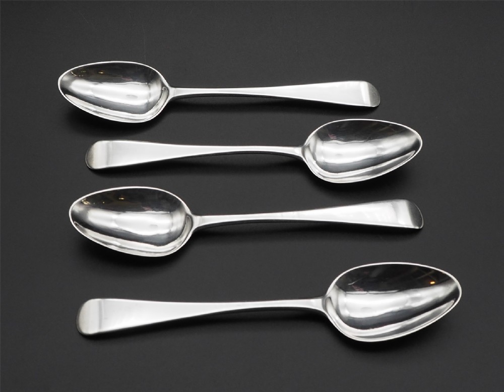 4 William Bateman 1 Silver Teaspoons