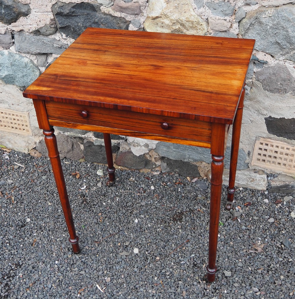 Regency Goncalo Alves Occasional Table