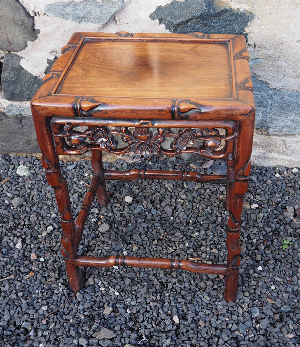 Small Chinese Rosewood Occasional Table