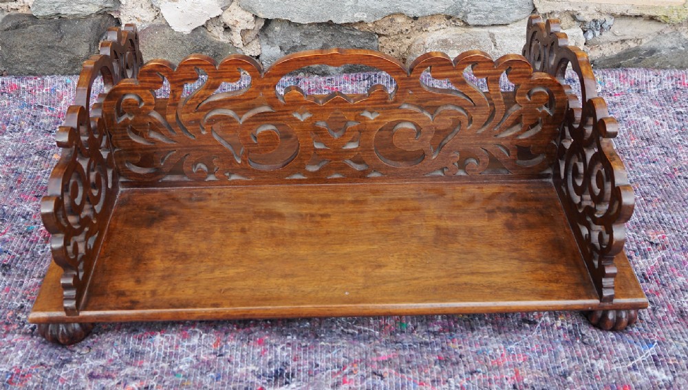 Goncalo Alves Double Sided Book Trough