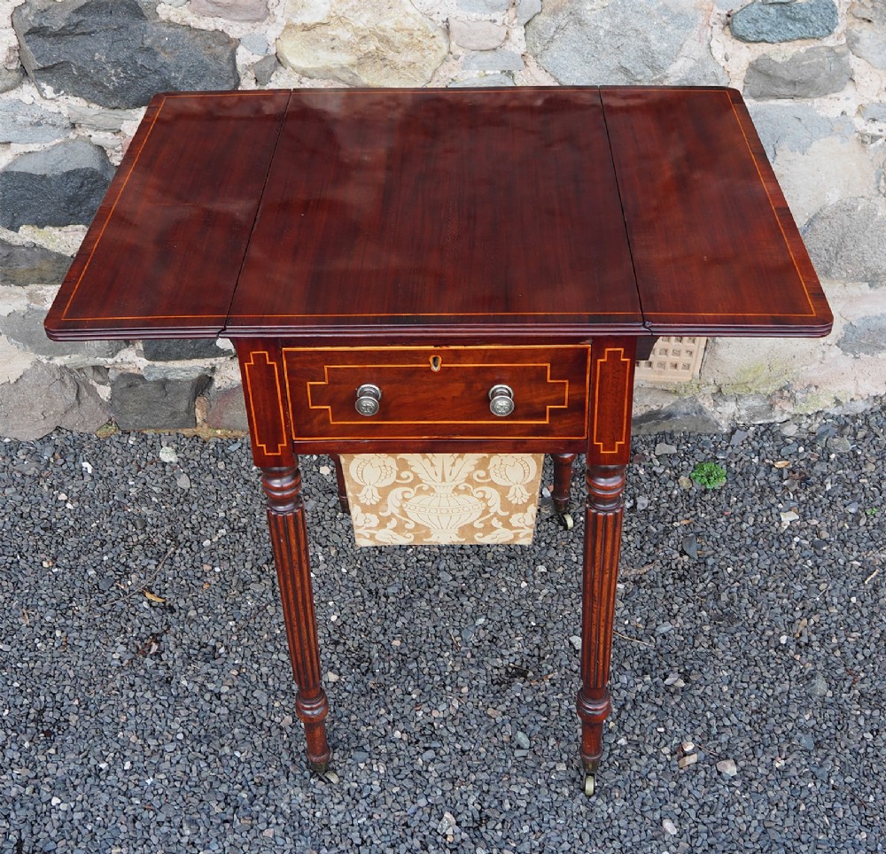 Georgian Gillows Style Sewing Table