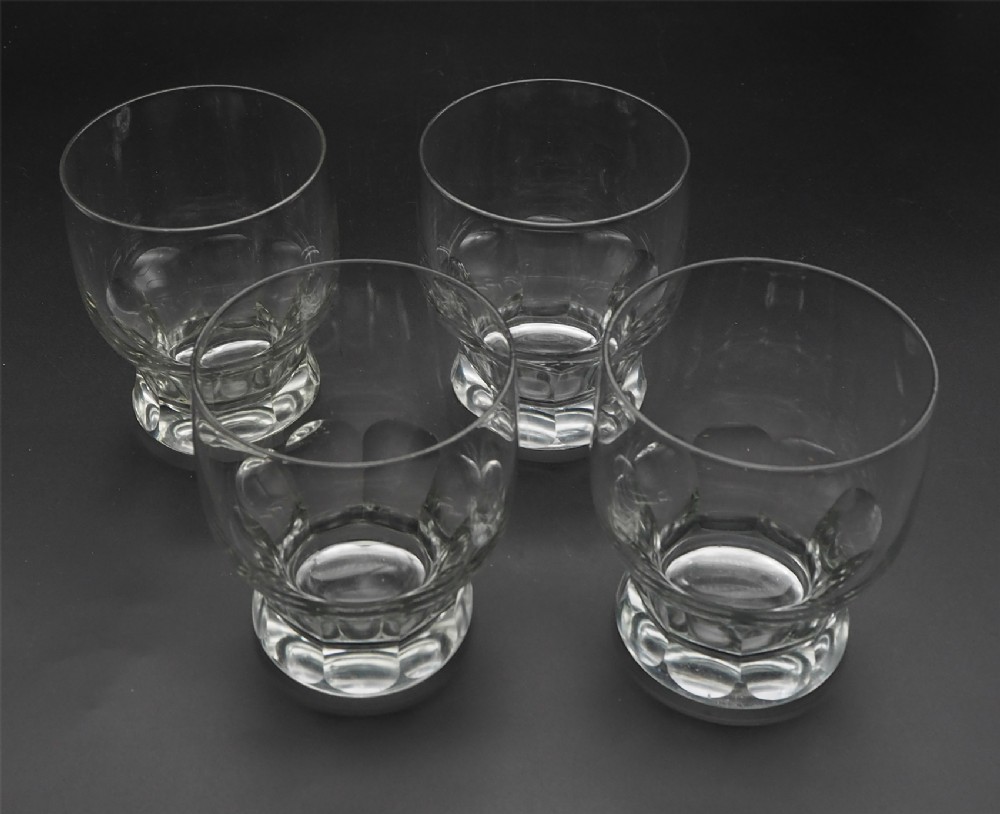 Set of 4 Edwardian Whisky Tumblers