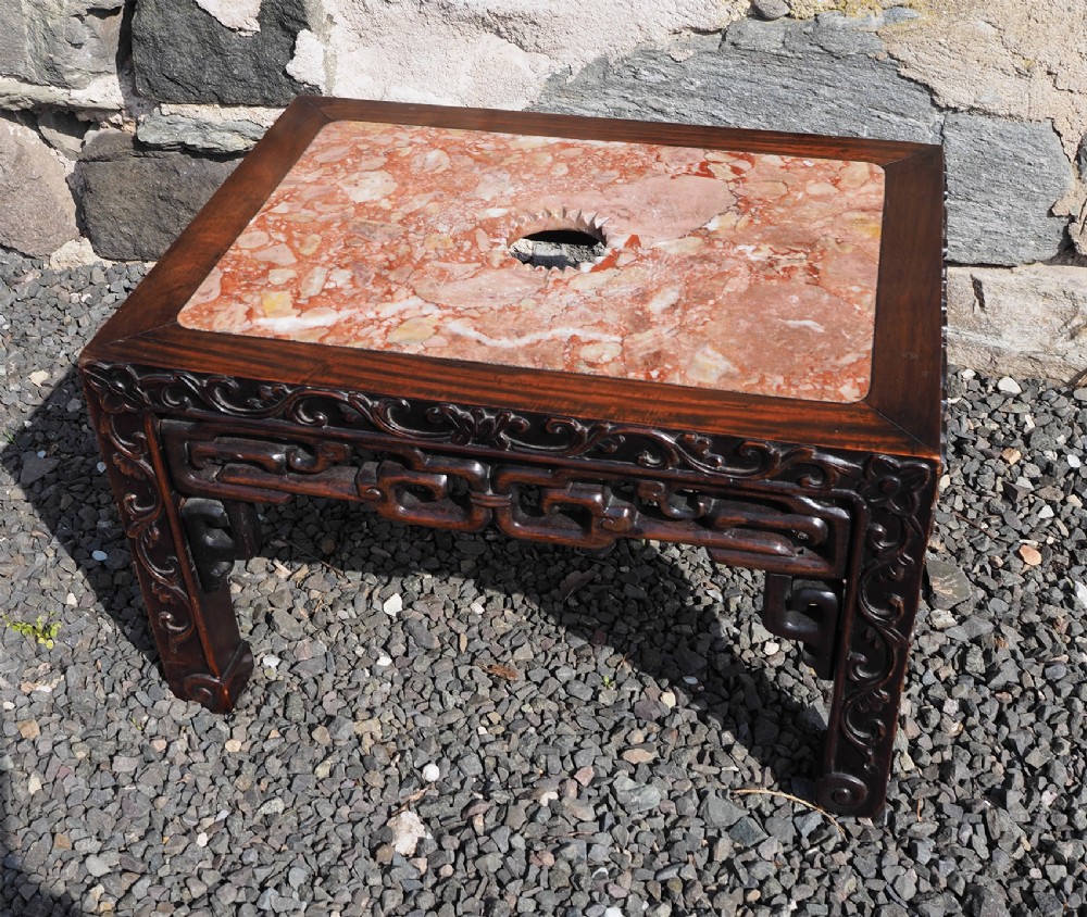 Fine Quality Chinese Rosewood Low Stand