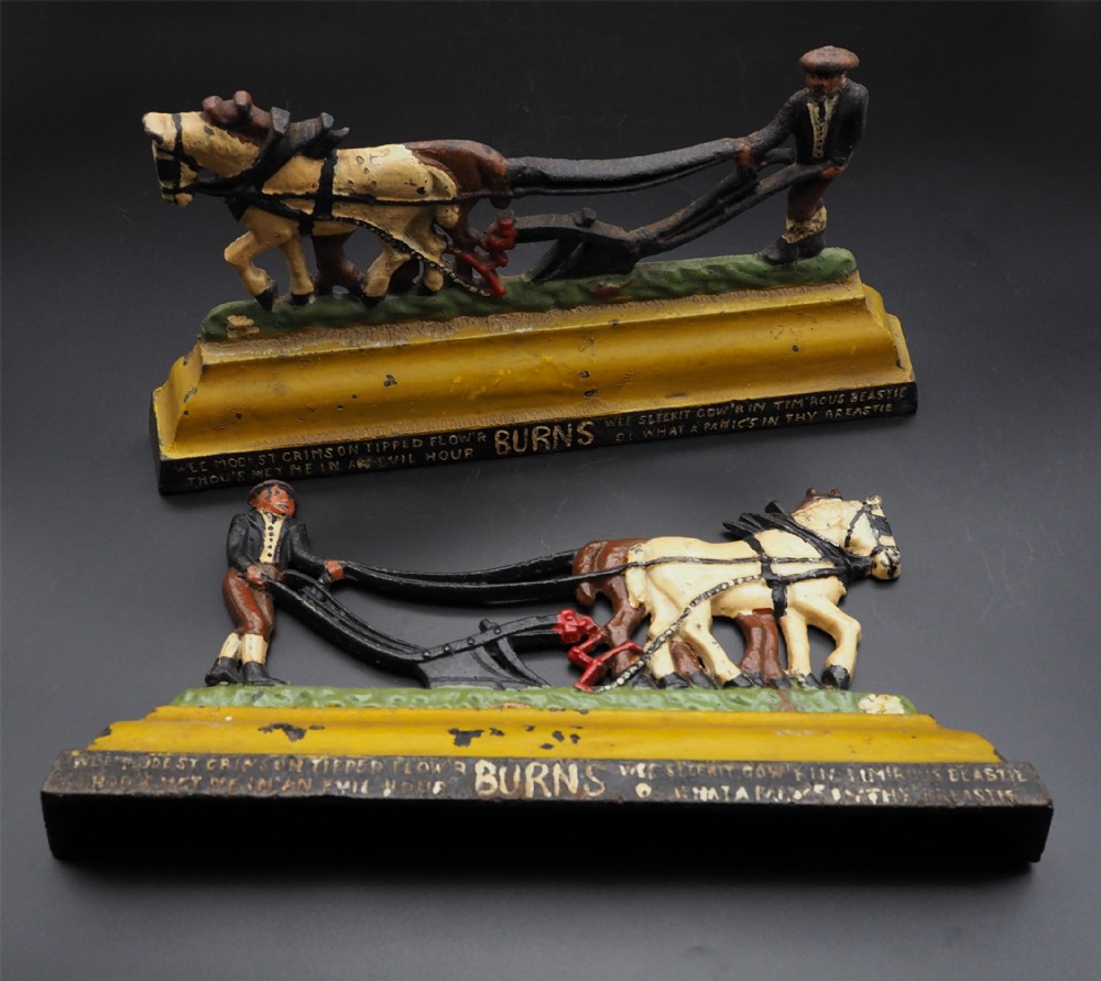 Good Pair of Scottish Mantel Decorations