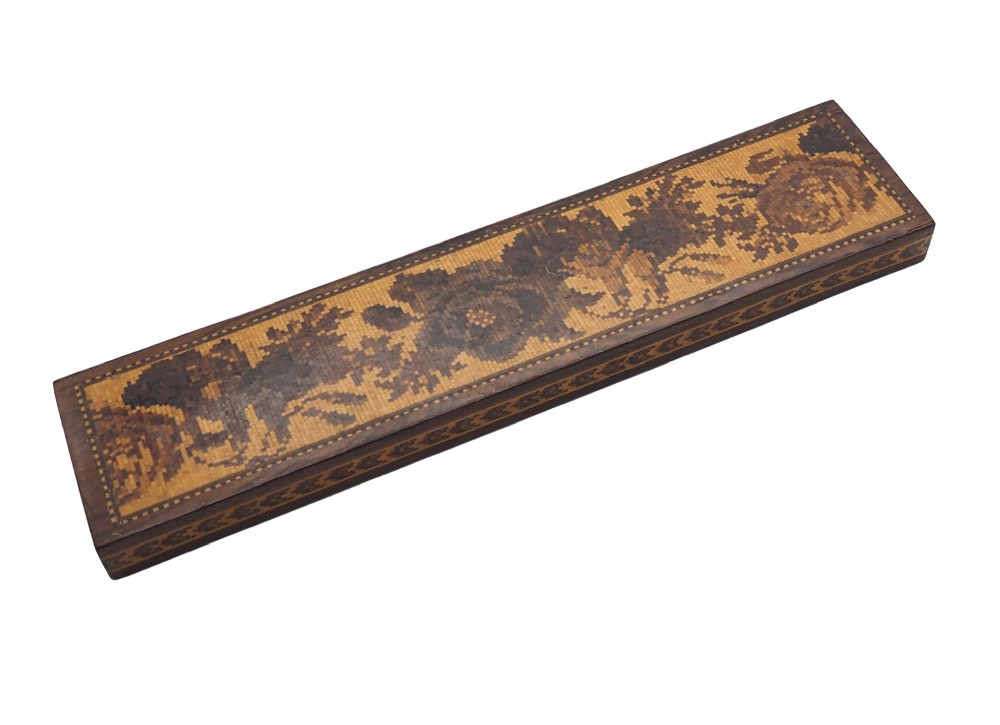 Victorian Tunbridgeware Needle Holder