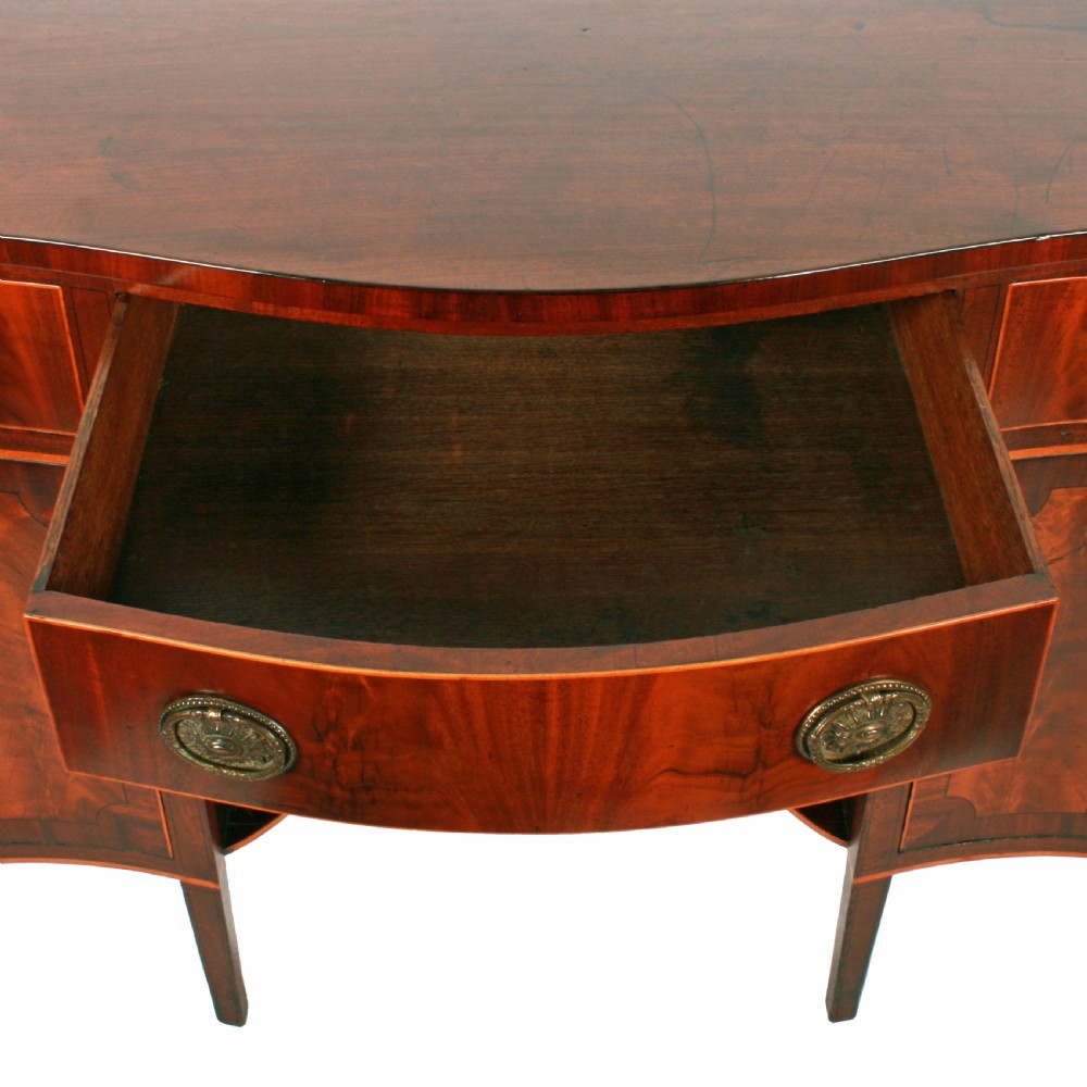 George 3rd Serpentine Dressing Table View IV