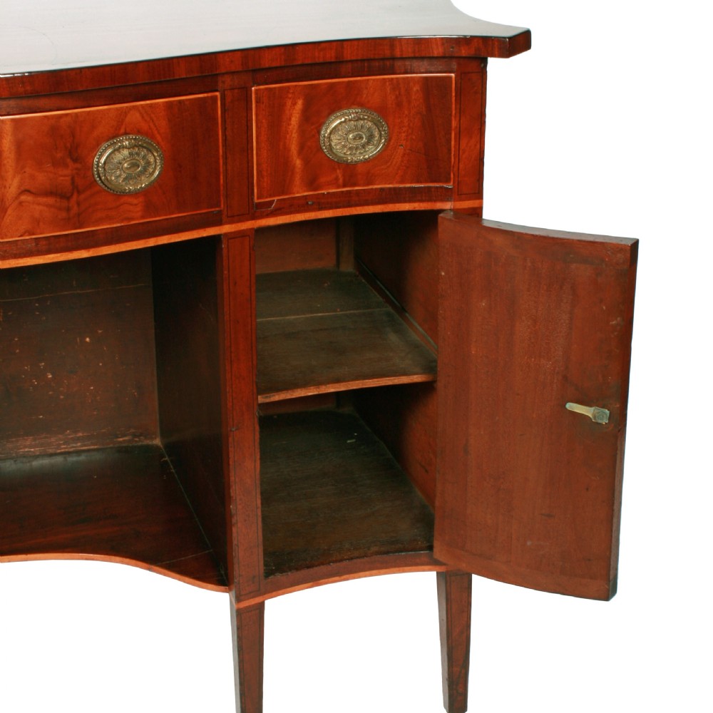 George 3rd Serpentine Dressing Table View VI