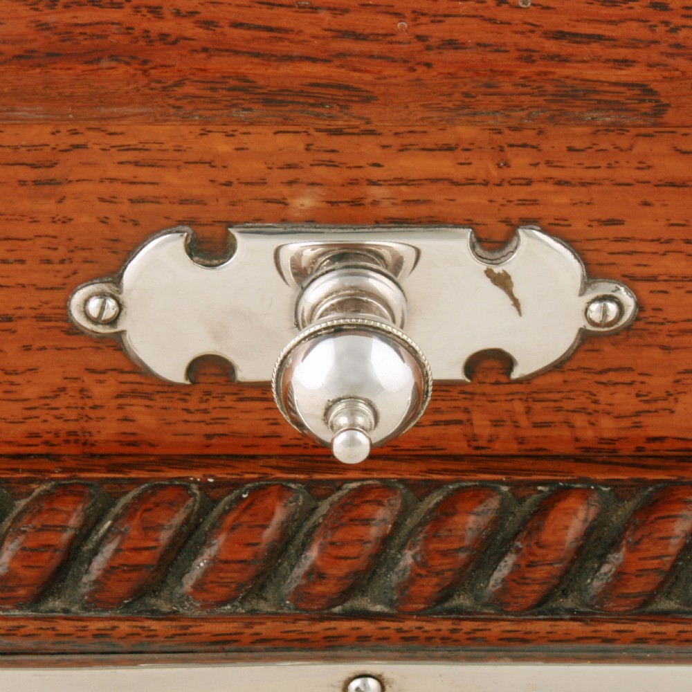 Superb Quality Edwardian Oak Standish View IV