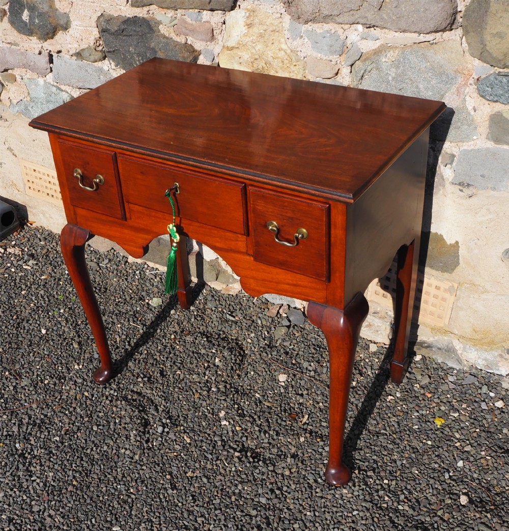 18th Century Red Walnut Lowboy