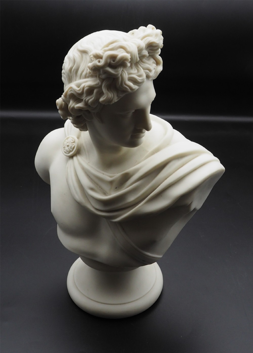 Copeland Parian Ware Bust of Apollo
