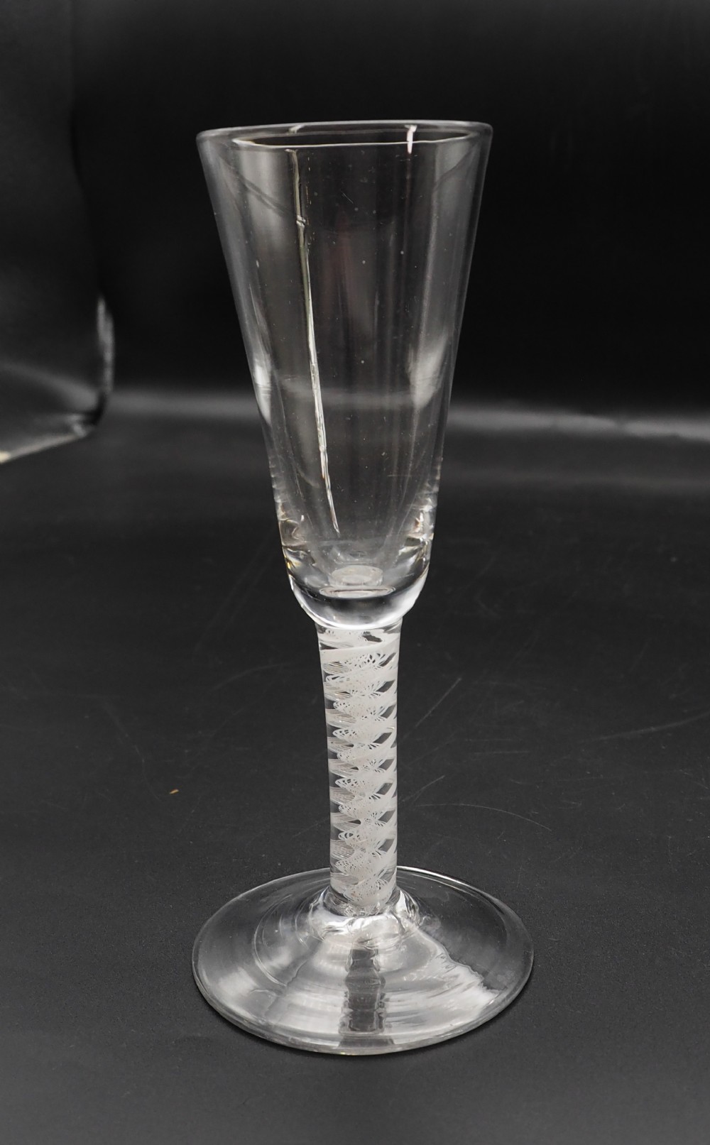 18th Century Opaque Twist Wine Glass