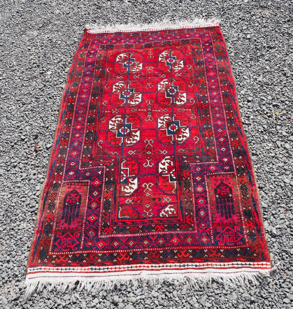 Antique Turkoman Prayer Rug