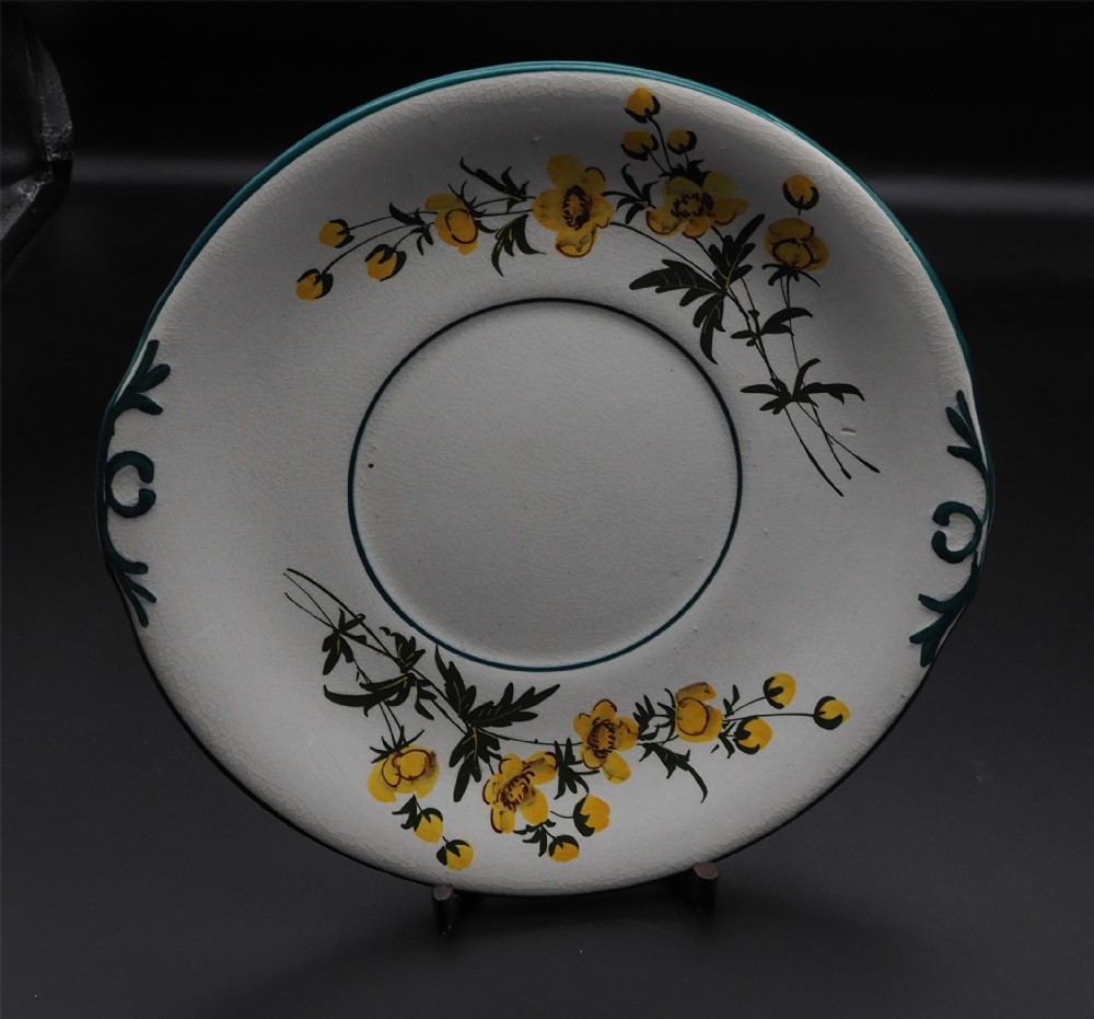 RARE Scottish Wemyss Buttercups Bread Plate