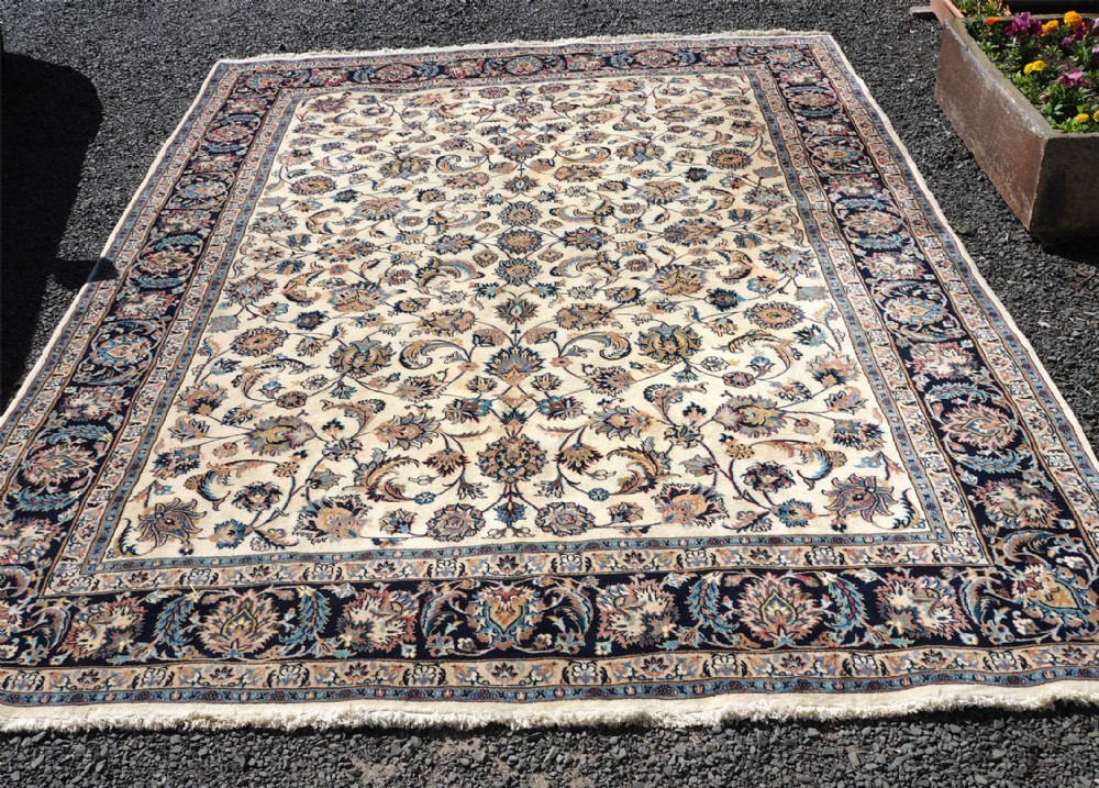 Large Persian Light Colour Wool Carpet