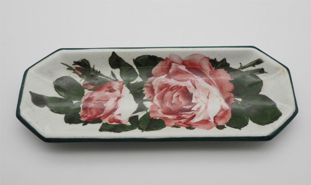 Scottish Wemyss Cabbage Roses Pen Tray