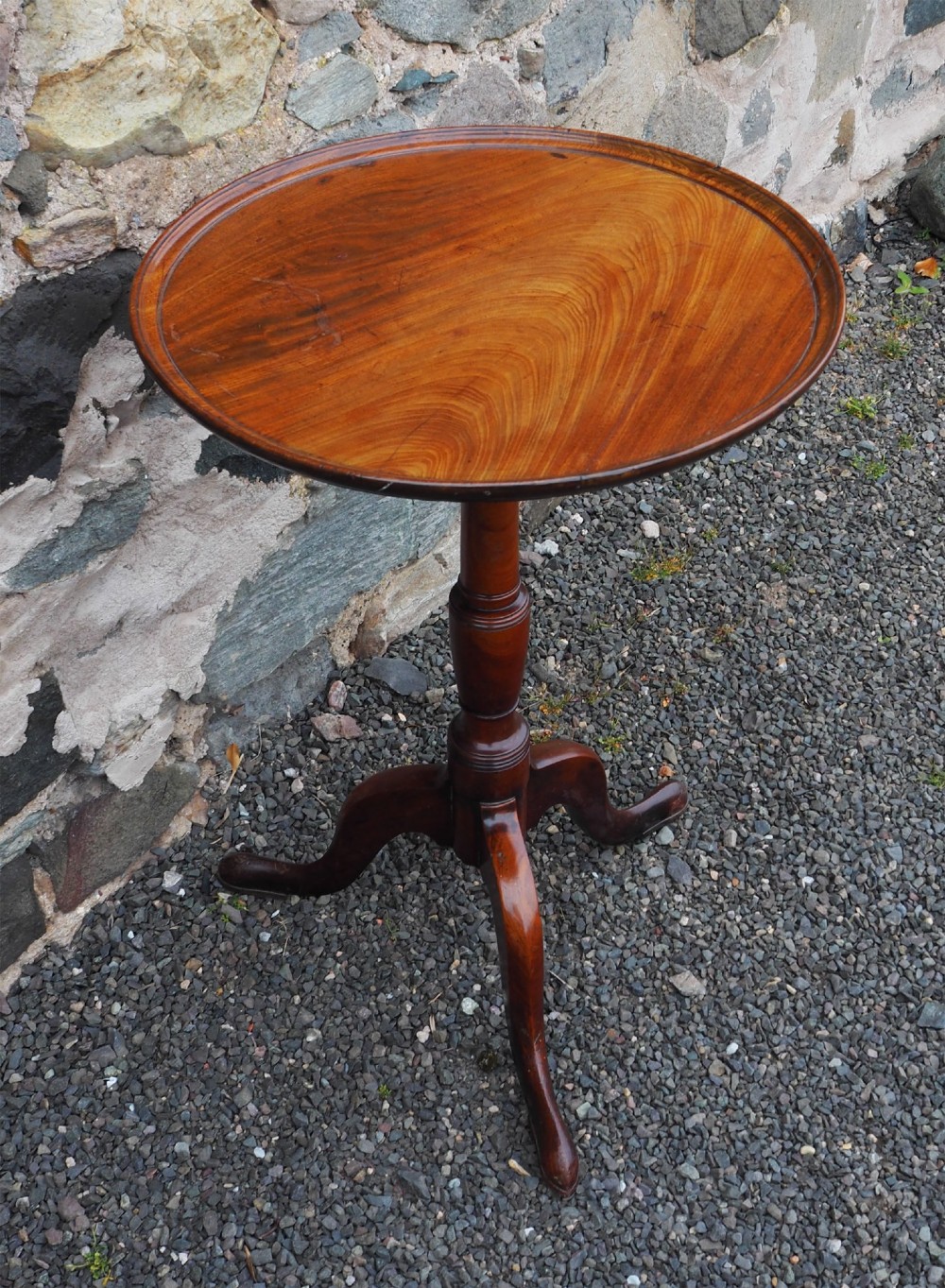 Georgian Dish Top Tripod Table View II