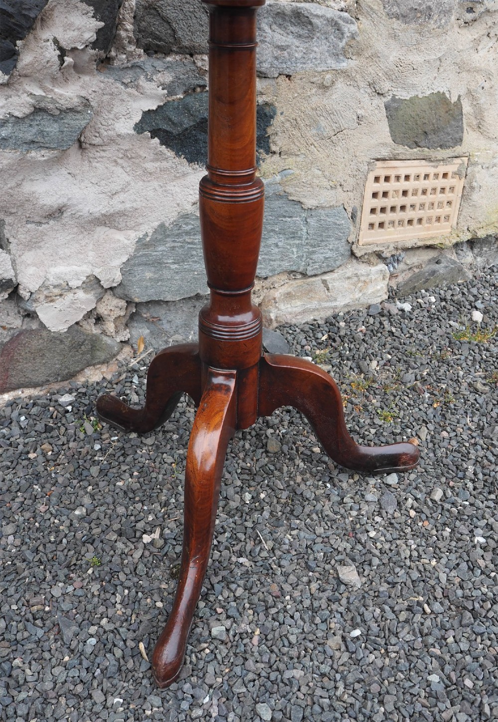 Georgian Dish Top Tripod Table View IV