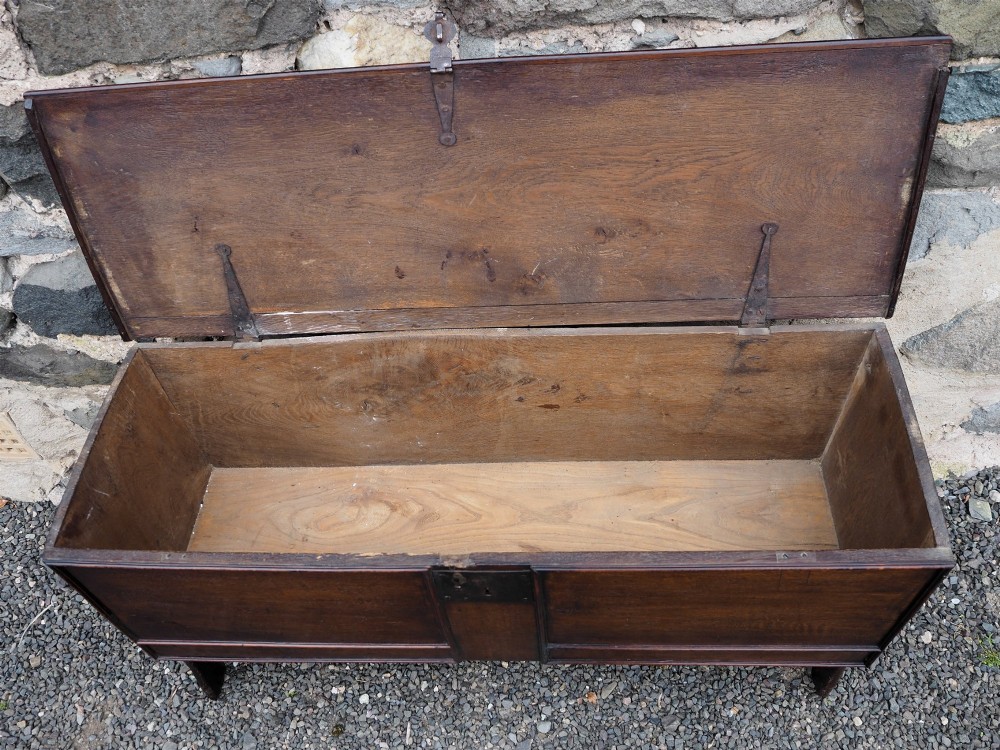 Early Georgian Oak Sword Chest View V