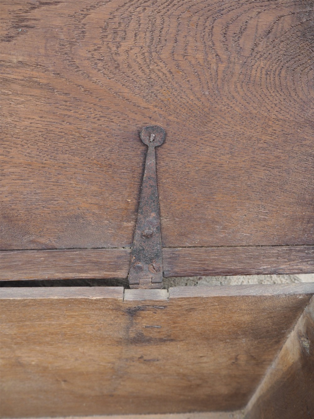 Early Georgian Oak Sword Chest View VII
