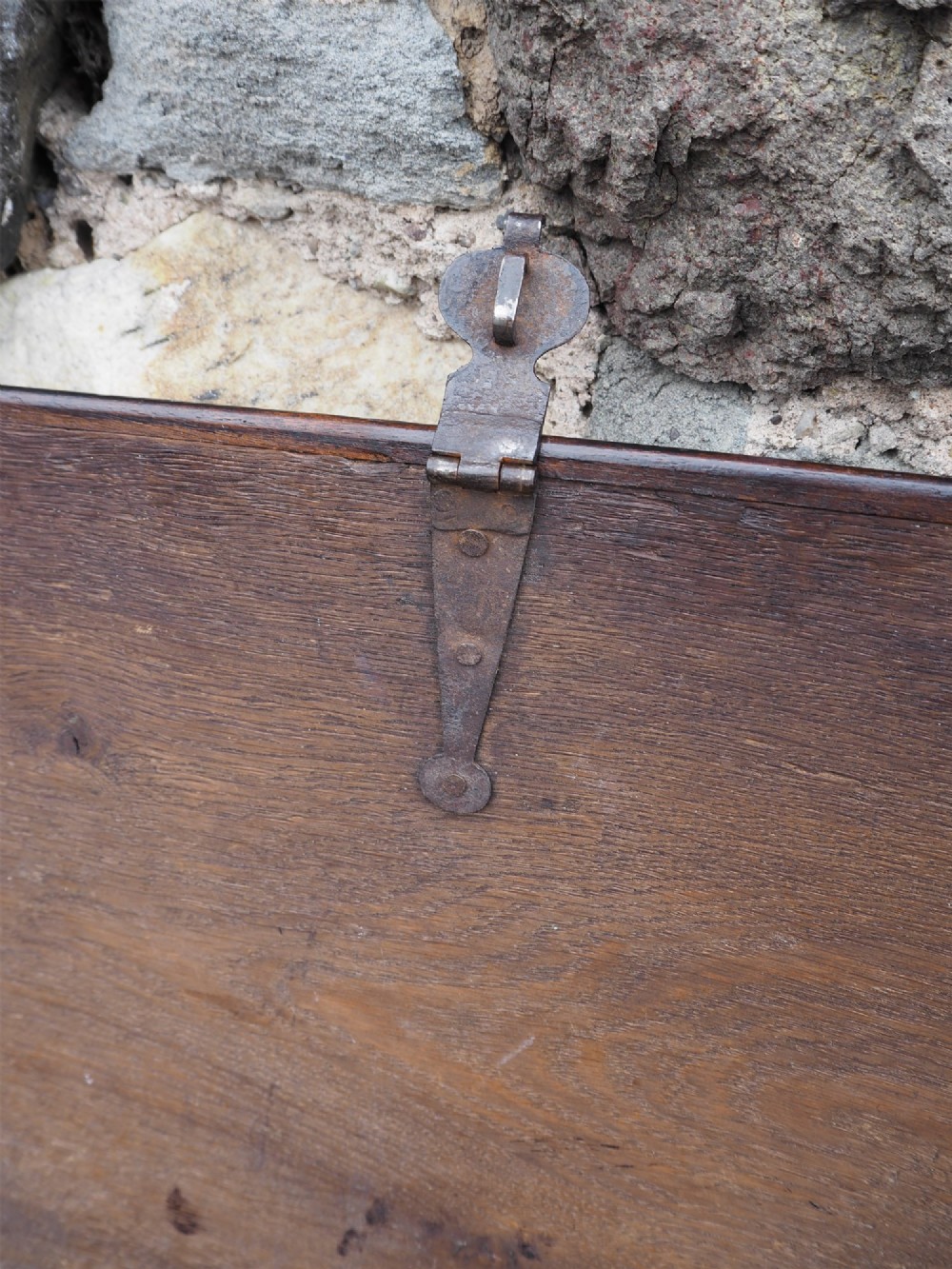 Early Georgian Oak Sword Chest View VIII