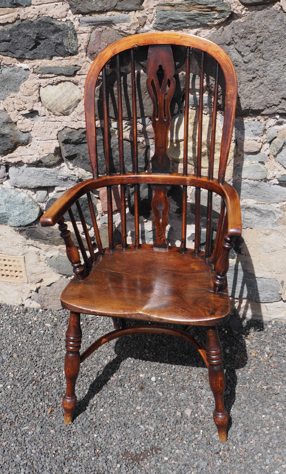 Mid 19th Century Windsor Arm Chair