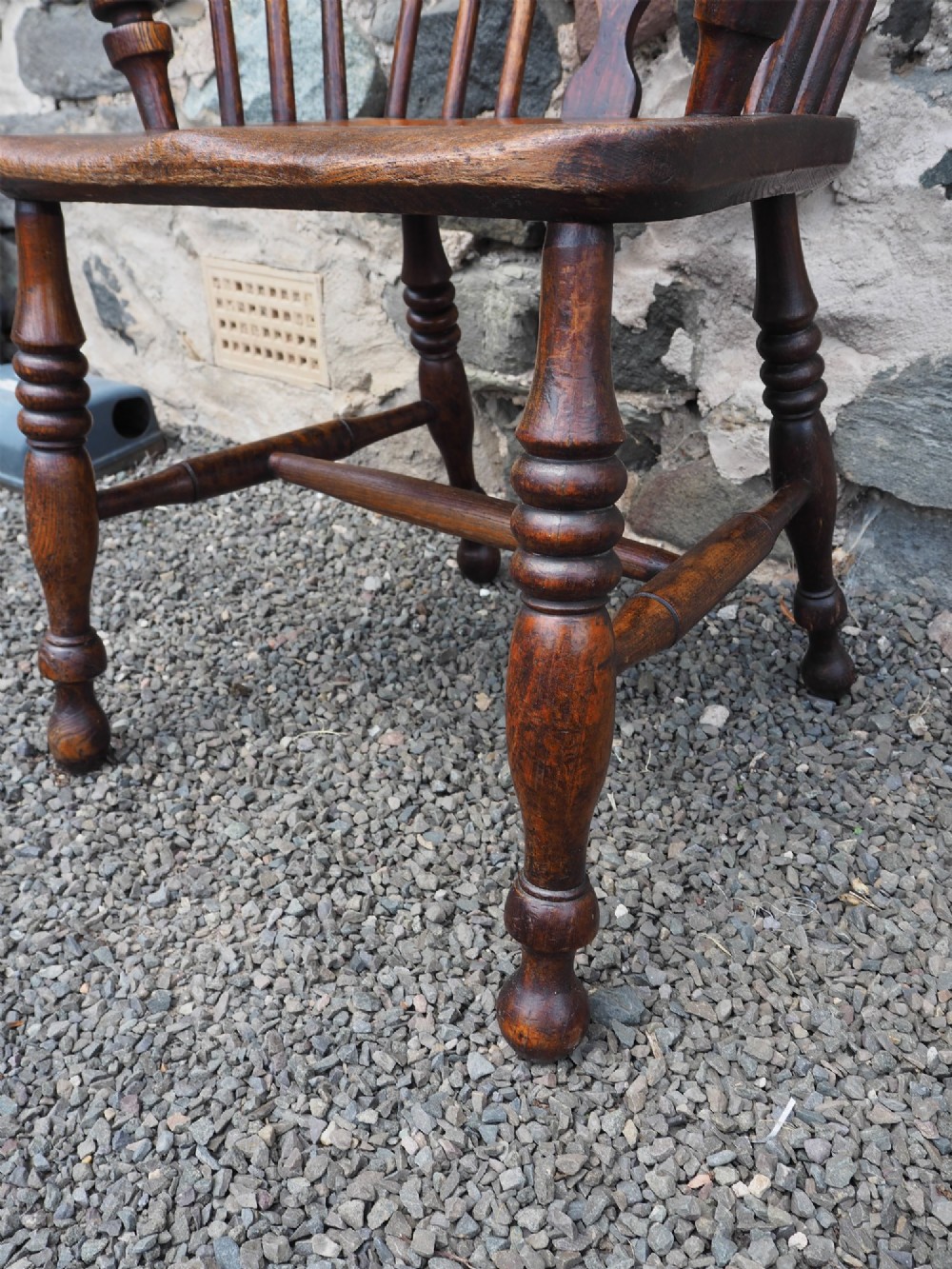 Georgian Yorkshire Low Windsor Chair View V