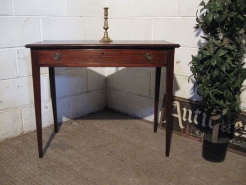 Antique Regency Mahogany Side Hall Table C1800
