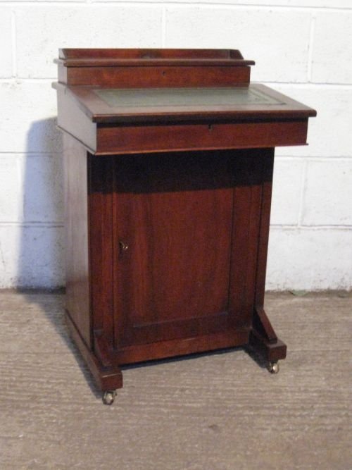 Antique Edwardian Mahogany Davenport Desk C1900 Wdb38633.10
